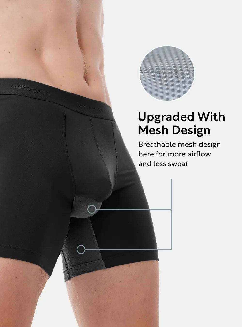 Dual Pouch™ Breathable Boxer Briefs 6.5" (3-Pack)