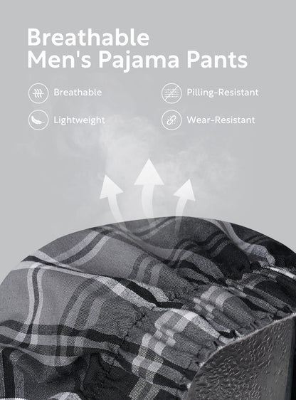 Woven Breathable Sleep Pants (3-Pack)