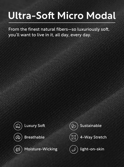 WAISTFREE™ Ultra-Soft Boxer Briefs 6.5'' (3-Pack)