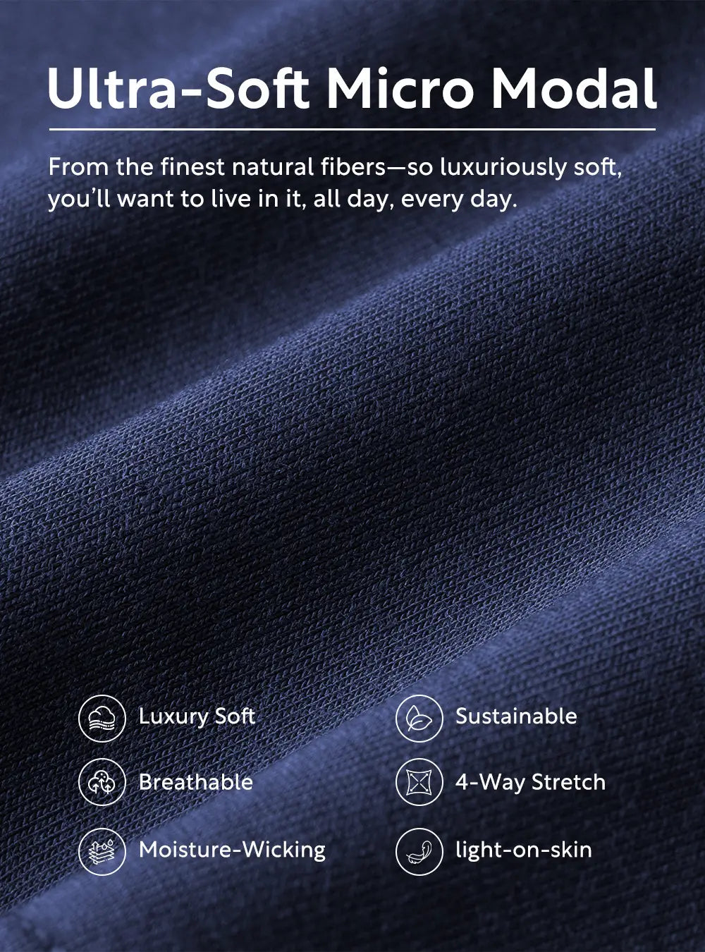 WAISTFREE™ Ultra-Soft Boxer Briefs 6.5'' (3-Pack)