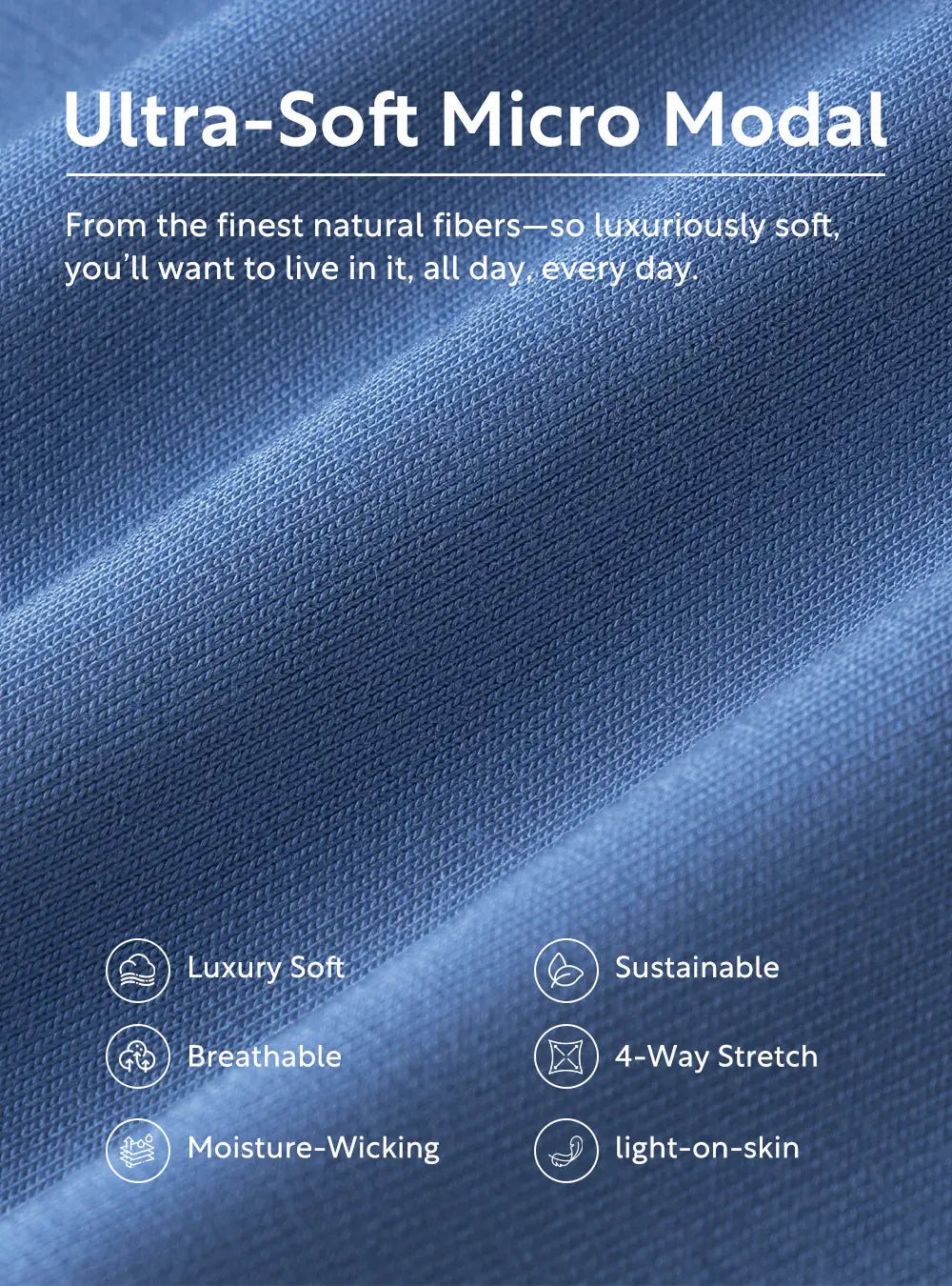 WAISTFREE™ Ultra-Soft Boxer Briefs 6.5'' (3-Pack)