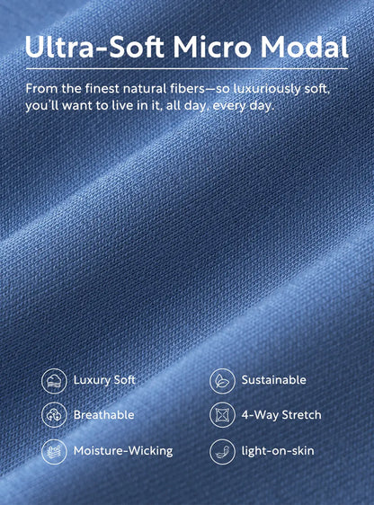 WAISTFREE™ Ultra-Soft Boxer Briefs 6.5'' (3-Pack)