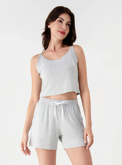 Bamboo Soft Sleep Shorts (2-Pack)