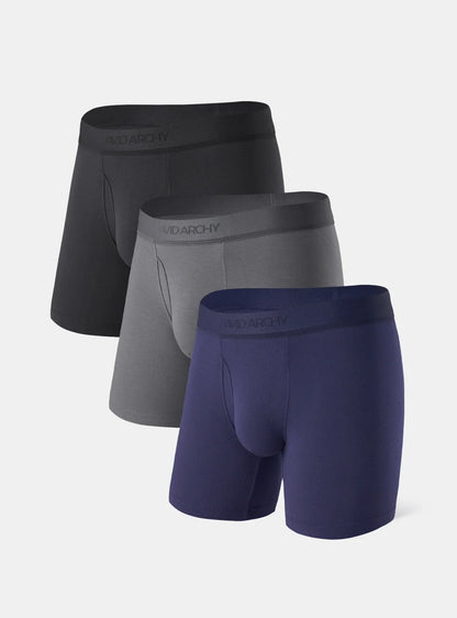 Micro Modal Stretch Boxer Briefs 6.5'' (3-Pack)