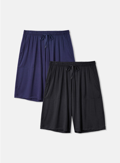 Bamboo Comfy Sleep Shorts (2-Pack)